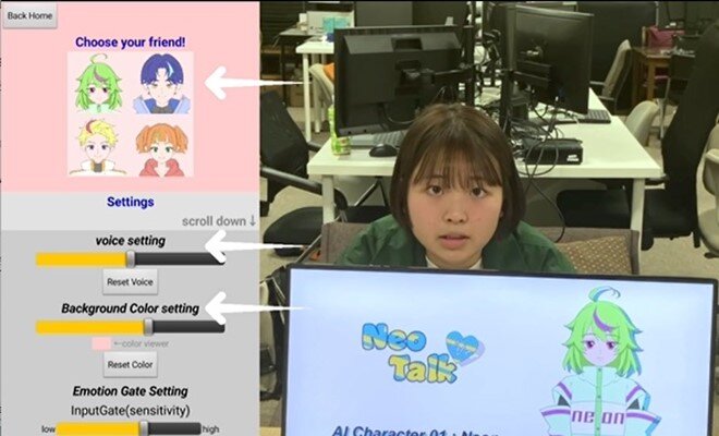 Appのデモの様子①