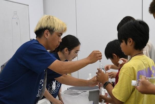 写真16 できたら水を注入